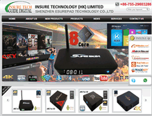 Tablet Screenshot of insure-digital.com
